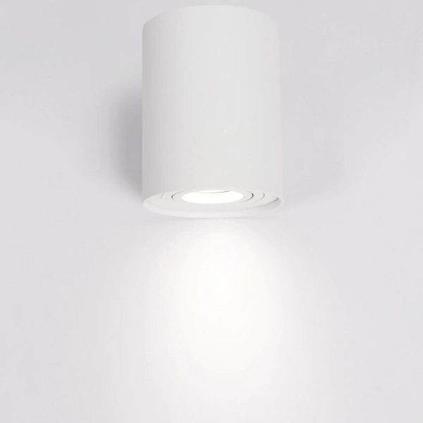 Lampa sufitowa tubka Leila CL0101-WH Yaskr regulowana do kuchni biała