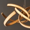 Modernistyczna lampa wisząca Lorenzo 97614 LED 48W 3000K złota