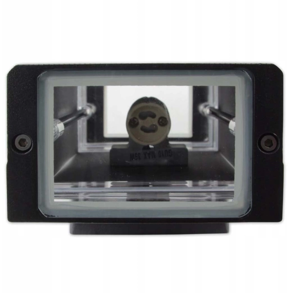 Ogrodowa lampa ścienna CGCALGW2 Copel góra-dół IP54 czarny