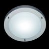 Lampa sufitowa szklana CONDUS 6801011-07 IP44 okrągła srebrny
