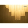 Łańcuchowa wisząca lampa GORDON biała złota MSE1501100562 12xE14 do salonu