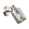 Ścienna lampa salonowa Sardo SPL-5581-1-SC-SG Italux szary srebrny