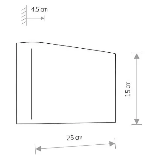 Kinkiet 2-punktowy Haga 10456 do przedpokoju złoty