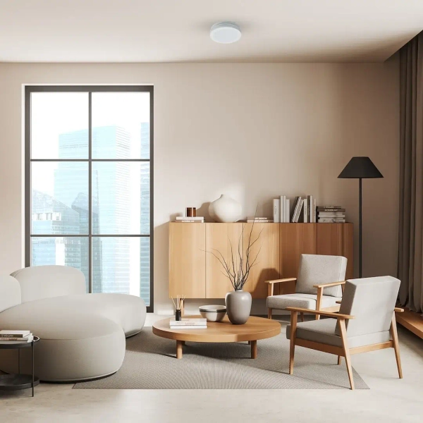 Plafon uniwersalny Marlon EKP2303 LED 12W 4000K okrągły IP54 biały