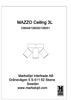 Lampa sufitowa potrójna Mazzo 108550 Markslojd ściemnialna złota