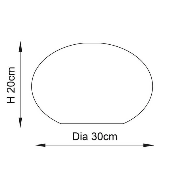 Kulista lampa wisząca Dimitri 73974 szklana przezroczysty