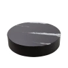 Minimalistyczny stolik kawowy LAGO MM001501100419 czarny drewno żywica 100cm
