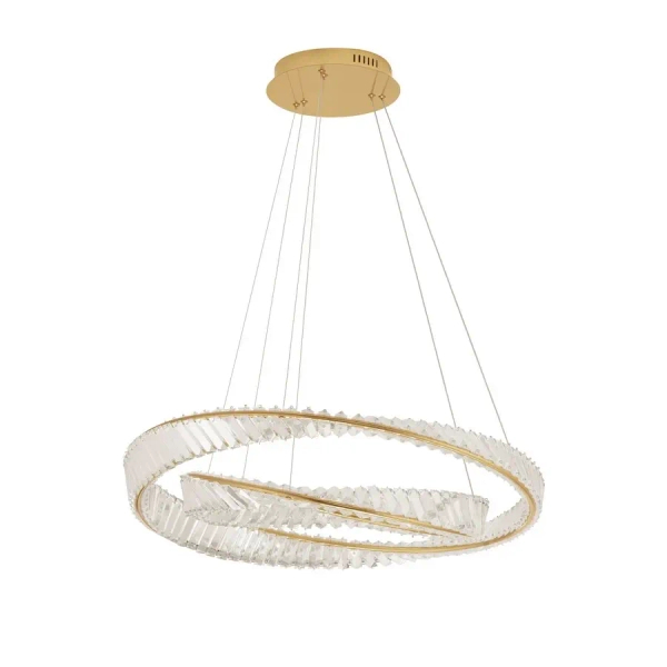 Wisząca lampa jadalniana BAUTA LE42914 nad stół LED 70W 3500K złota
