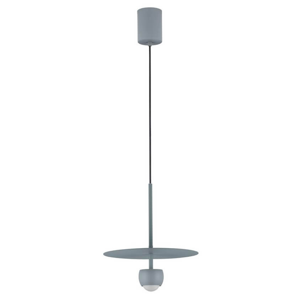 Lampa do jadalni okrągła BAILA LE44536 LED 8W 3000K wisząca szary