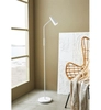 Regulowana lampa pokojowa Crest 108205 podłogowa metalowa biała