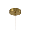 Sypialniana lampa wisząca Pearl SMP0093 Step kula art deco złota