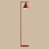 Stojąca lampa Form Floor 1108A15 Aldex w kształcie stożka czerwona