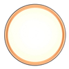 Okrągła lampa sufitowa Felis R64391080 LED 24W 2700-6500K czarny złoty