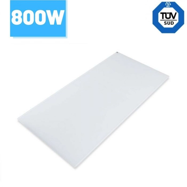 Panel grzewczy na ścianę promiennik PGW800 60x120cm 800W 16 - 20m2 biały