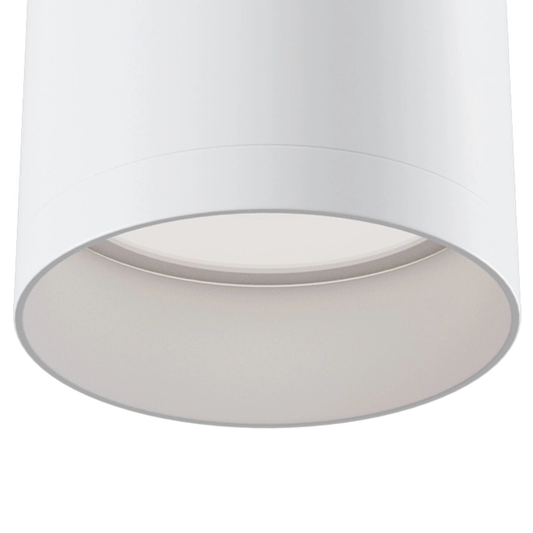 Oprawa stropowa Focus C010CL-01W do przedpokoju tuba biała