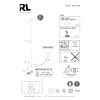 Lampa podłogowa BLAKE R42111166 LED 4,5W 3000K z regulacją beżowy