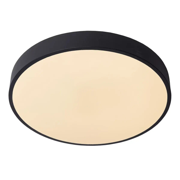 Okrągły plafon UNAR 79185/40/30 Lucide LED 24W 2700K kuchenny czarny