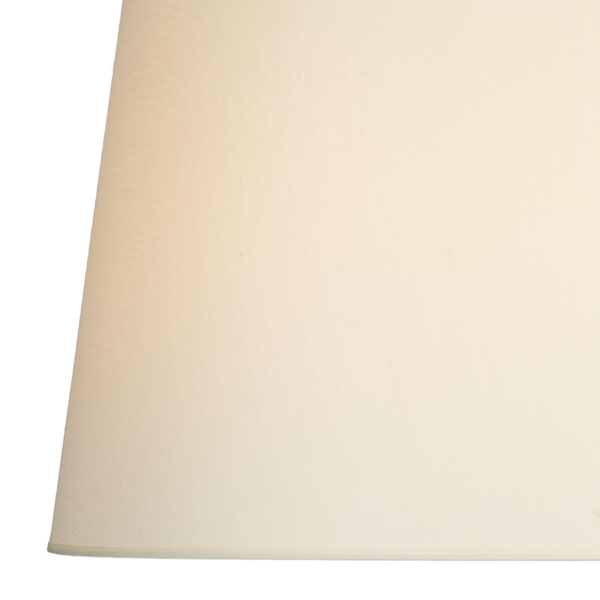 Stołowa lampa Cyprus CYP4208 Dar Lighting do salonu tkanina szkło kryształ biały