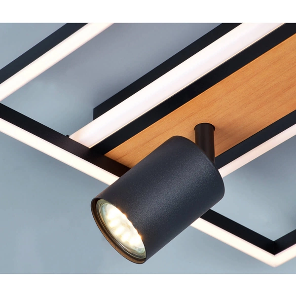 Sufitowa Lampa do gabinetu Korda C230857704 LED 20W 3000K tuby czarne