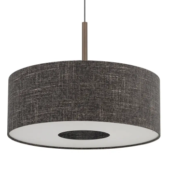 Nowoczesna lampa wisząca AMARELA 11659 tuba brązowy