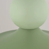 Lampa ceramiczna wisząca Tigali szałwiowa 5245 1xE27 do jadalni