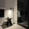 Stojąca lampa salonowa Lesley 03725/01/30 Lucide tuba metalowa czarna