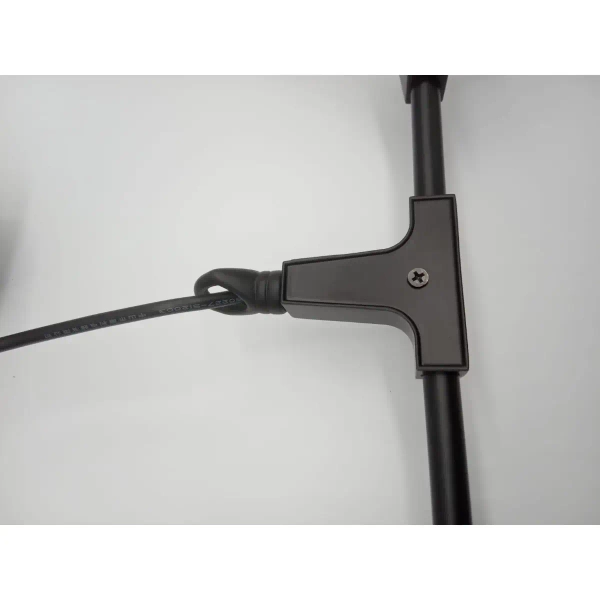 Zwis molekuły Modern orchid ST-1232-9 BLACK AMBER Step bursztynowa czarna