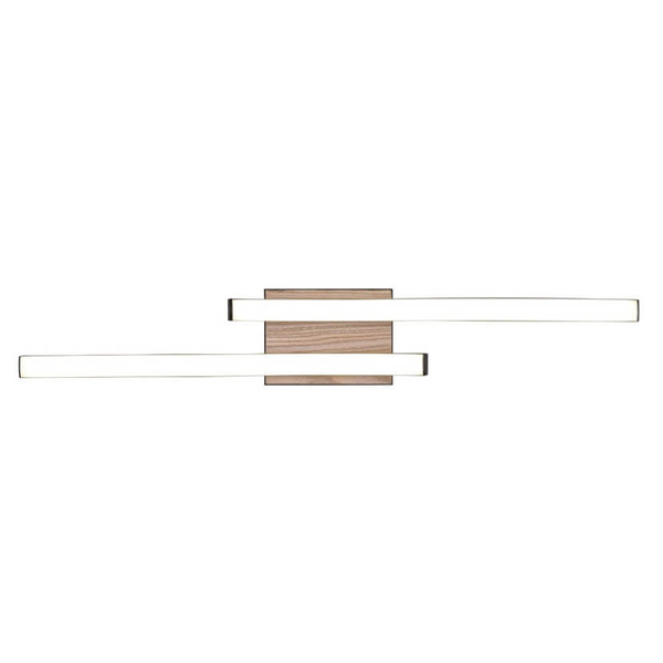 Lampa przysufitowa NORVE DL135-62472 LED 5W 3000K drewniany czarny