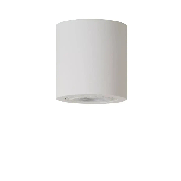 Gipsowa lampa sufitowa Gipsy 35100/11/31 Lucide tubka do jadalni biała