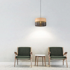 Ażurowa lampa wisząca NICOL 4799 TK Lighting nad wyspę brązowa czarna