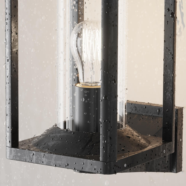 Kwadratowa lampa elewacyjna Cell O452WL-01GF Maytoni IP65 grafitowy