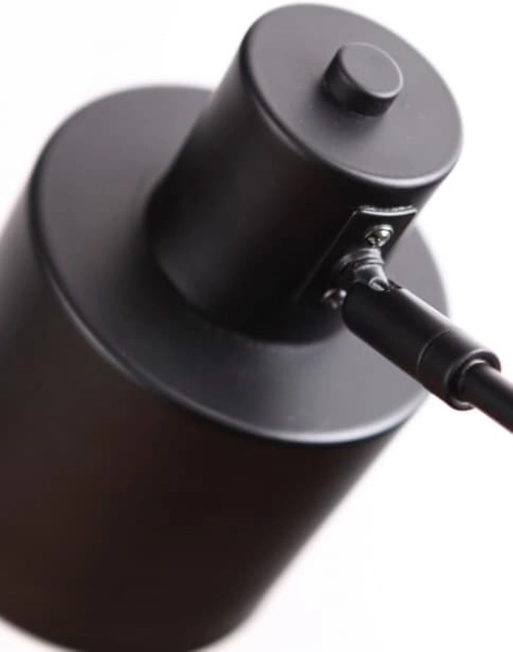 Jadalniany kinkiet BLACK W0188 Maxlight loft metalowy czarny