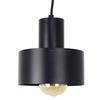 Metalowa LAMPA wisząca RIF 30897 Sigma okrągła OPRAWA zwis czarny