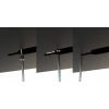 Liniowa lampa wisząca CGOFFICELIN120 LED 30W 4000K listwa czarna
