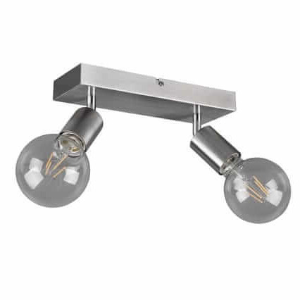 Sufitowa LAMPA loft VANNES R80182007 RL Light regulowana OPRAWA metalowy kinkiet reflektorki nikiel mat
