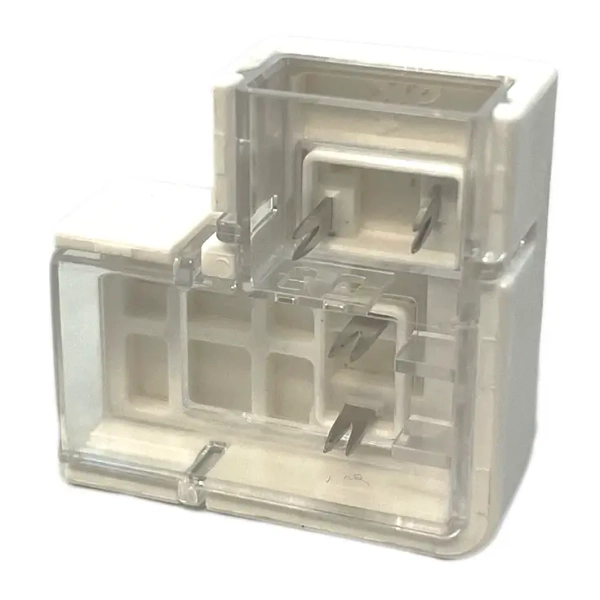 Narożny łącznik do taśm LED 1420 moduł 48V IP68 biały