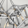 Lampa zwisowa QN-ENSEMBLE5P-PN kostka nowoczesna nikiel
