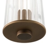 Liniowa ledowa lampa wisząca Merezi 4 5219 LED 30W 3000K mosiądz patyna