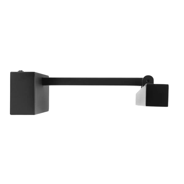 Lampa ścienna 364 Domeno LED 9W 4000K do salonumetalowa czarna