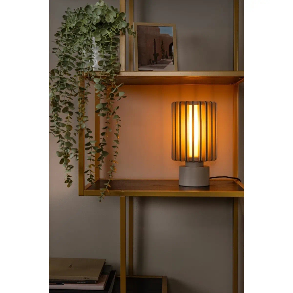Nowoczesna lampa na stół Lambres 45510/01/41 do salonu beżowa