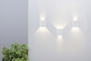 Kinkiet na taras lampa ścienna Fulton O572WL-L6W LED 6W 3000K kostka biała