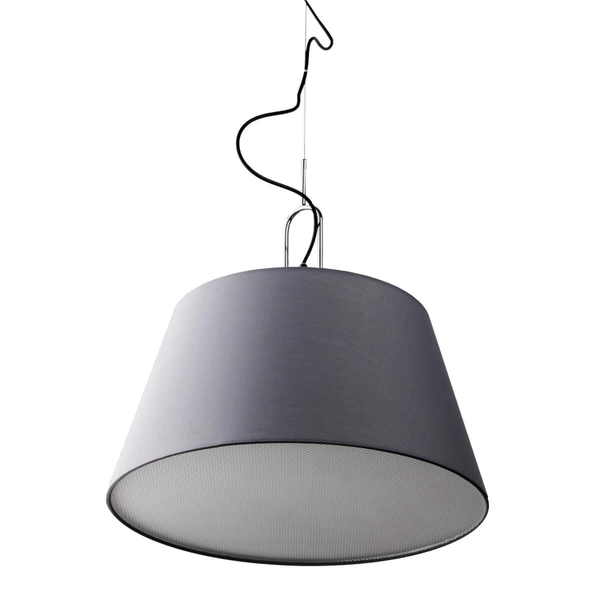 Lampa wisząca Alicante AZ2294 Azzardo tuba do salonu zwis szara
