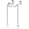 LAMPA wisząca ROPE 310100204 Trio metalowa OPRAWA marynistyczne liny patyna beżowe