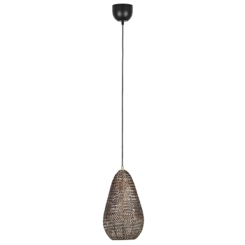 Wisząca lampa ZIVA 365300104 Trio druciana druciak łezka złoty czarny