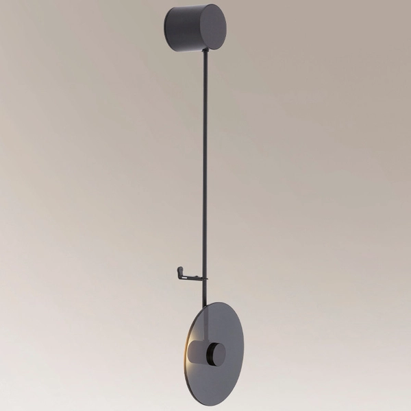 Kinkiet LAMPA ścienna FURANO 7820 Shilo metalowa OPRAWA pręty LED 6W 3000K loftowa amadeo czarna