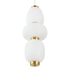 Zwieszana lampa BRILLA ST-CP241210-3L złota LED 69W 3000K złoty biały