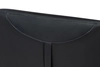 Fotel LAZY MSE011000310.E43 tapicerowany ekoskórą czarny