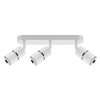 Sufitowo-ścienna lampa regulowana DIOR SPT 4263 Ideus listwa chrom biała