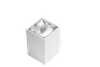 Lampa ścienna spot Roland AZ5230 LED 9W 3000K cube biała