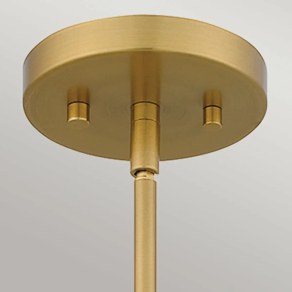 Lampa wisząca nad stół Mejia QZ-MEJIA-1P-S-AB  mosiądz biały